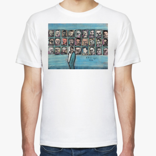 Футболка с принтом 28 лиц