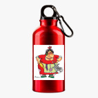 Металлическая бутылка 400 мл UV-DTF