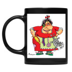 Кружка цветная UV-DTF