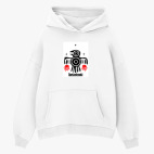 Толстовка худи оверсайз