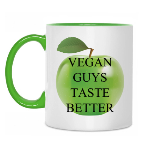 Кружка с принтом Vegans