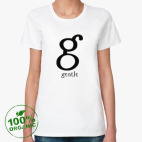Женская футболка органик