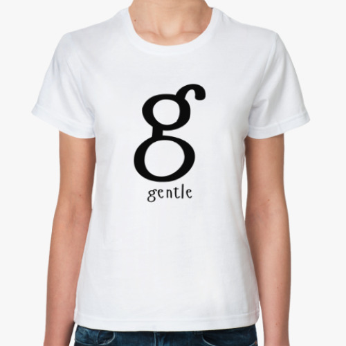 Классическая футболка с принтом Vector fro fun