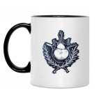 Кружка двухцветная