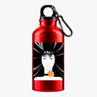 Металлическая бутылка 400 мл UV-DTF