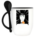 Кружка с ложкой