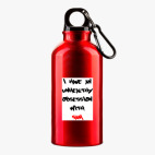 Металлическая бутылка 400 мл UV-DTF