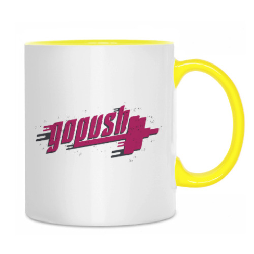 Кружка с принтом жми