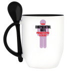 Кружка с ложкой