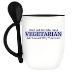 Кружка с ложкой