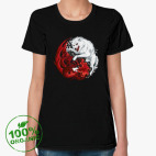 Женская футболка органик