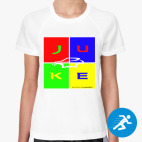 Женская спортивная футболка