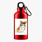 Металлическая бутылка 400 мл UV-DTF