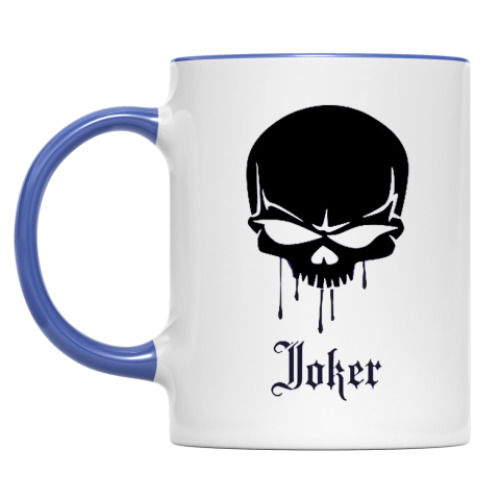 Кружка с принтом Покер