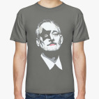 Классическая футболка Bill Murray - Kiss