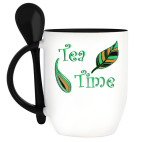 Кружка с ложкой