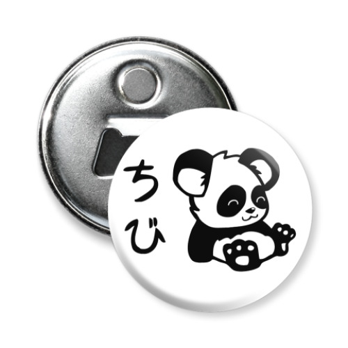 Магнит-открывашка с принтом Панда -открывашка