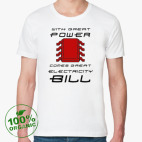 Мужская футболка органик