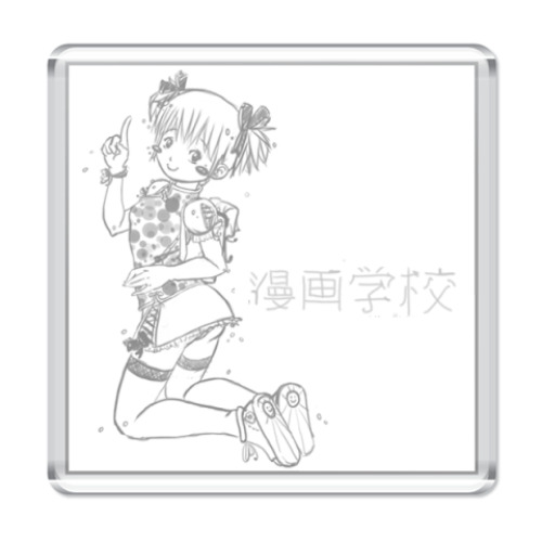 Магнит с принтом Ichy-tyan