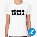 Женская спортивная футболка