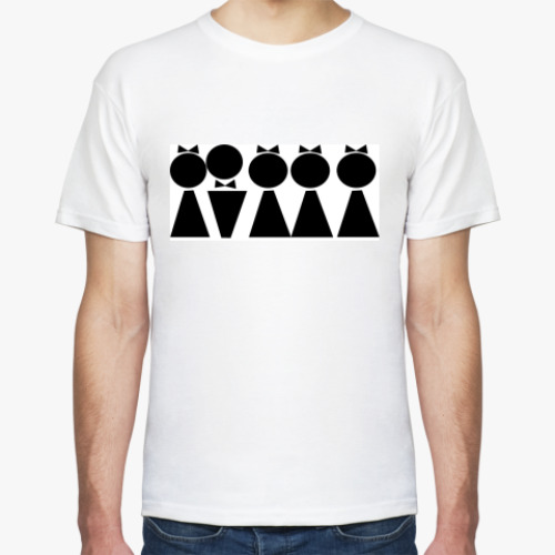 Футболка с принтом Бабник