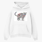 Толстовка худи оверсайз