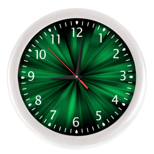 Настенные часы с принтом explosion, взрыв