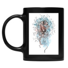 Кружка цветная UV-DTF