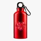 Металлическая бутылка 400 мл UV-DTF