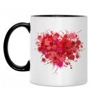 Кружка двухцветная