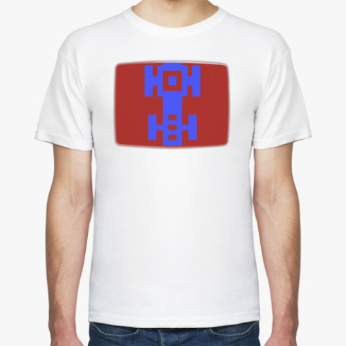 Футболка с принтом  Магистраль