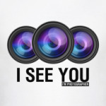 I see you. i'm photographer