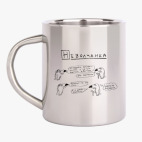 Кружка металлическая