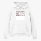 Толстовка худи оверсайз