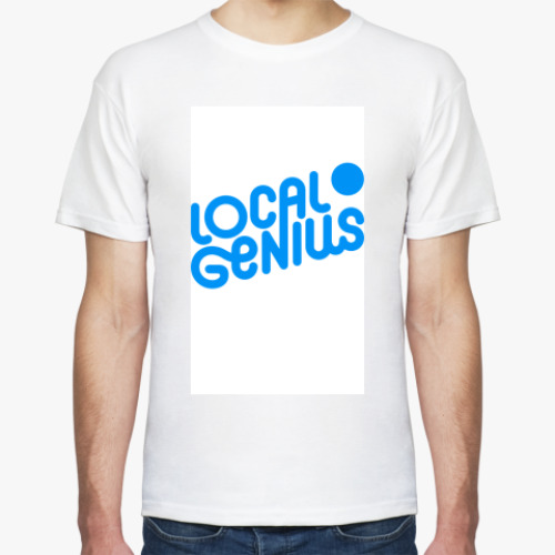 Футболка с принтом Local Genius