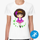 Женская спортивная футболка