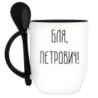 Кружка с ложкой