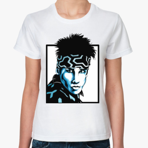 Классическая футболка с принтом Образцовый самец