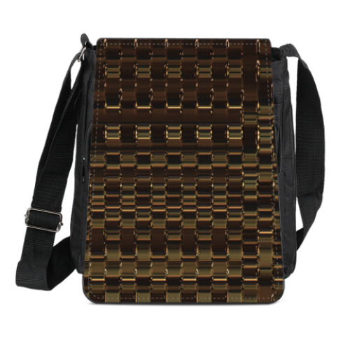 Сумка-планшет с принтом Текстура