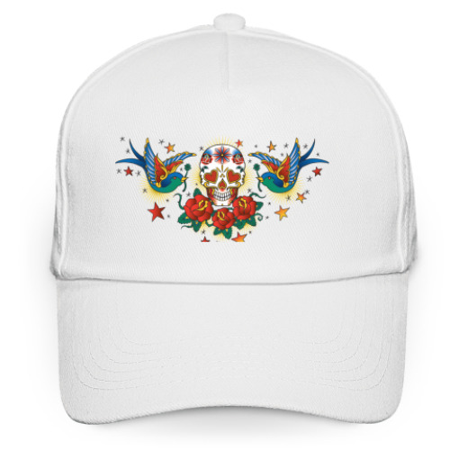 Кепка бейсболка с принтом  Classic Tattoo Design