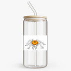 Банка с бамбуковой крышкой