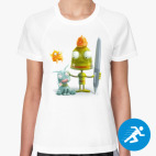 Женская спортивная футболка