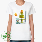 Женская футболка органик