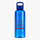 Прозрачная спортивная бутылка