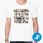 Мужская спортивная футболка