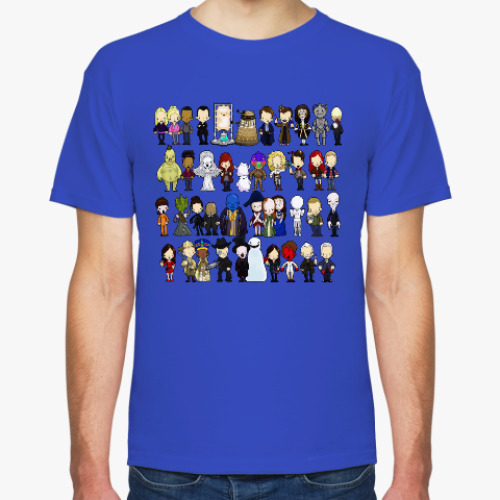 Футболка с принтом Доктор Кто