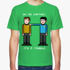 Классическая футболка Спок (Звёздный путь)