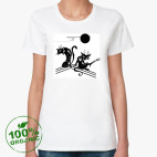 Женская футболка органик