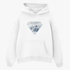 Толстовка худи оверсайз