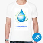 Мужская спортивная футболка